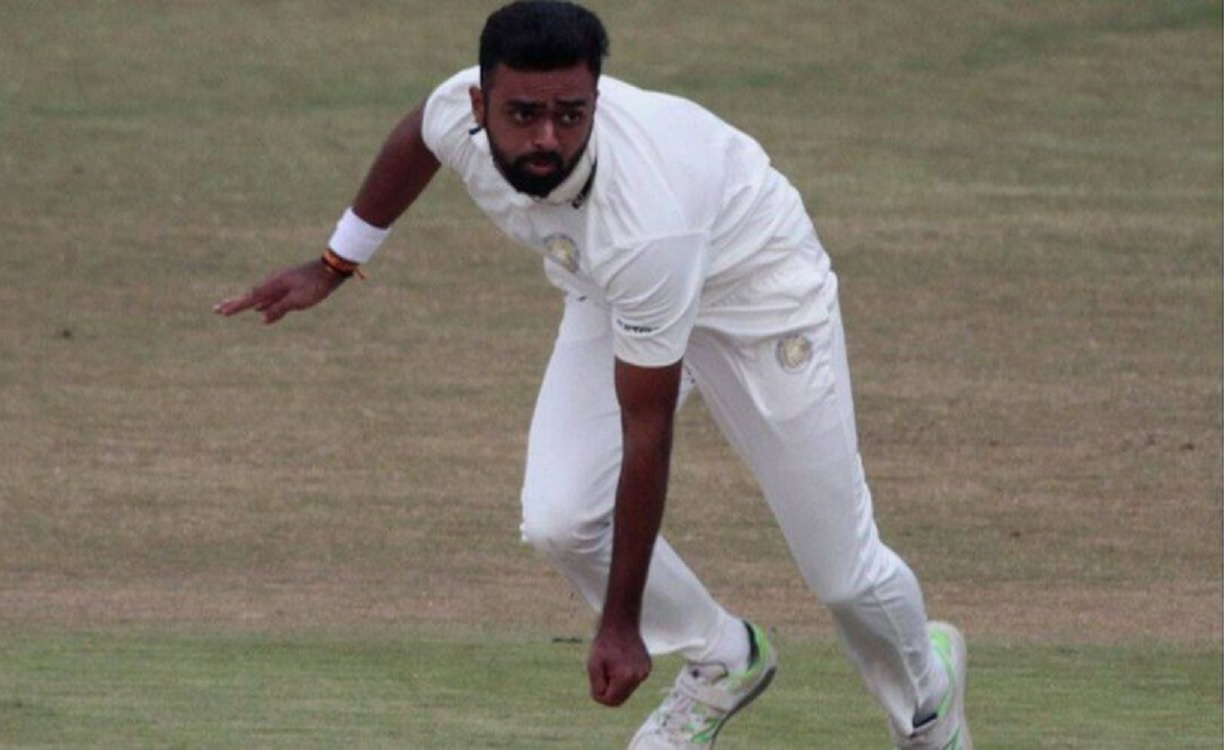 Jaydev Unadkat First bowler to take a hat trick in first over in Ranji Trophy