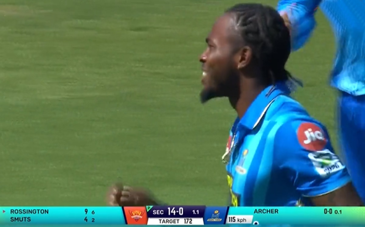 Cricket Image for Jofra Archer Athletic Ability To Dismiss Jj Smuts