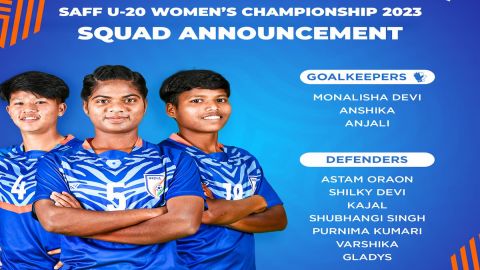 Maymol Rocky announces 23-member squad for SAFF U-20 Women's Championship