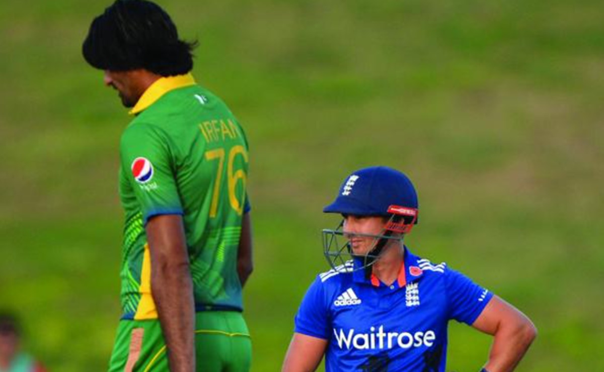 Cricket Image for Kyle Jamieson Mohammad Irfan Tallest Cricketers Of All Time