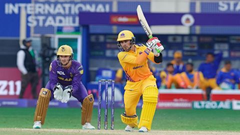 ILT20 - Sharjah Warriors Beat Abu Dhabi Knight Riders By Four Wickets