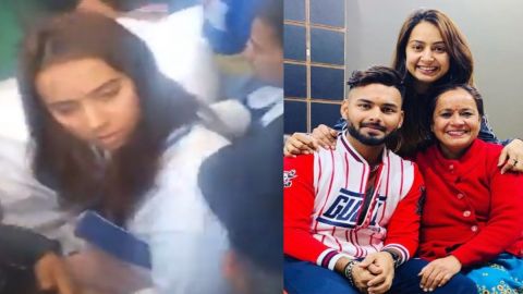 Cricket Image for Rishabh Pant Sister Sakshi Pant Angry On Media