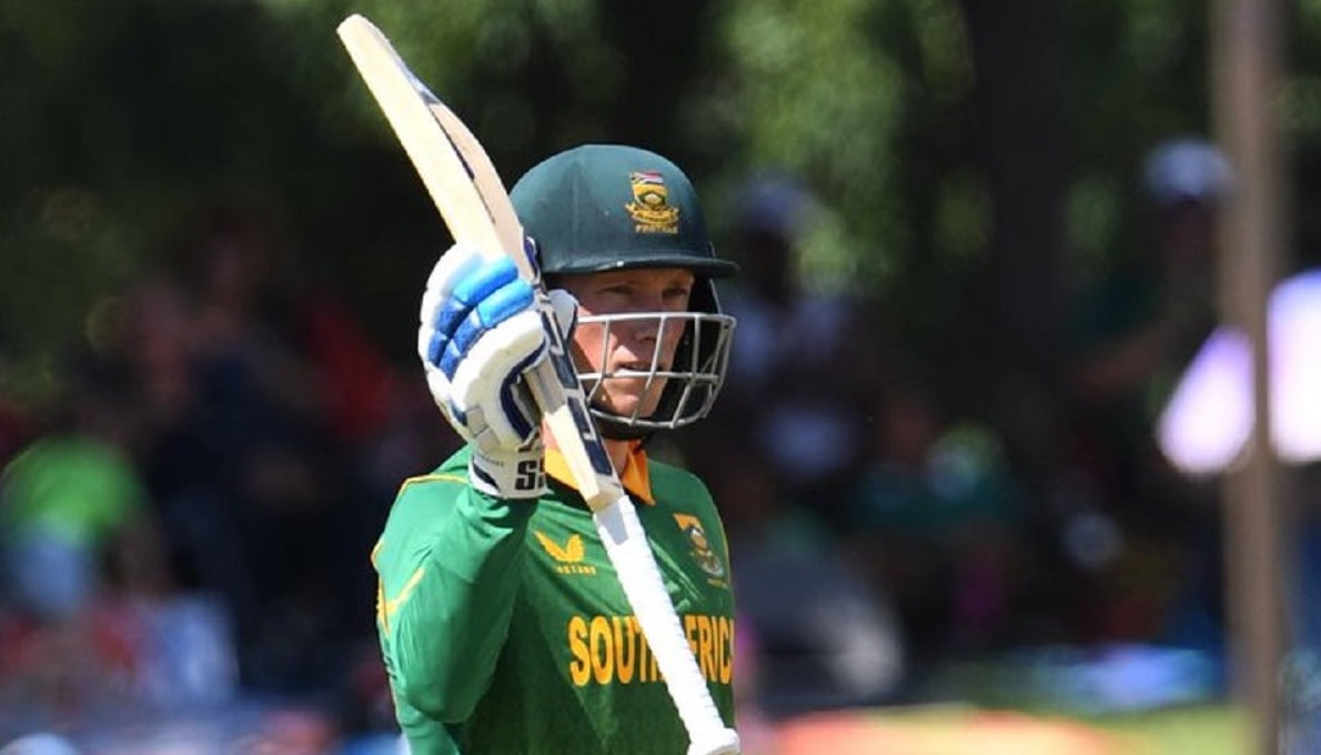 रासी वैन डर डुसेन SA vs Eng