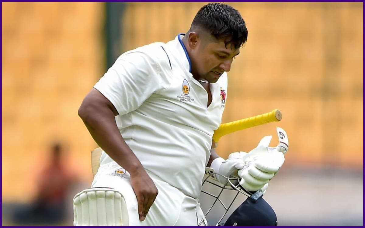 Cricket Image for 'मैं भी इंसान हूं, मशीन नहीं', बुरी तरह टूट चुके हैं सरफराज खान; 25 साल के खिलाड़ी
