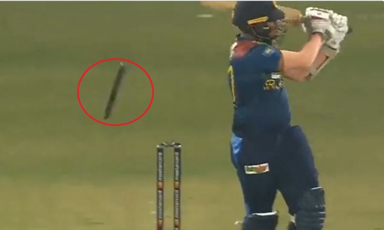Cricket Image for India Vs Sri Lanka Umran Malik Sends Stump Flying Watch Video