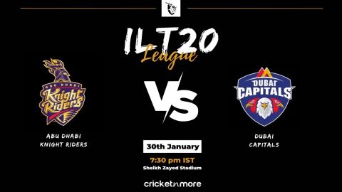 Cricket Image for Abu Dhabi Knight Riders vs Dubai Capitals, ILT20 22nd Match – ADKR vs DC Cricket M