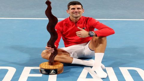 Adelaide International 1: Djokovic beats Korda for 92nd tour-level trophy