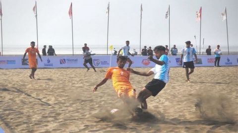 AIFF chief Chaubey wants National Beach Soccer Championship to be a regular feature in every season
