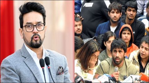 WFI Chief To Step Aside Till Oversight Committee Investigates Issue, Says Anurag Thakur; Wrestlers E WFI Chief To Step Aside Till Oversight Committee Investigates Issue, Says Anurag Thakur; Wrestlers E