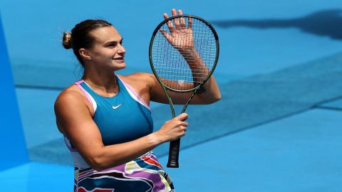 Aus Open: Sabalenka eases past Rogers to reach third round.