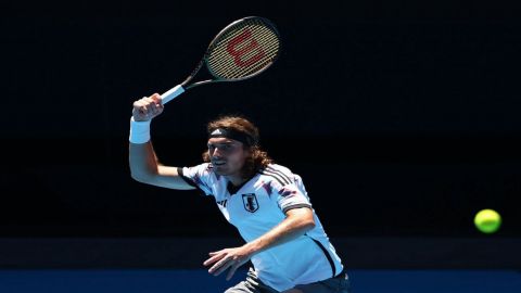 Australian Open: Tsitsipas kick-starts No. 1 bid with comfortable first-round win