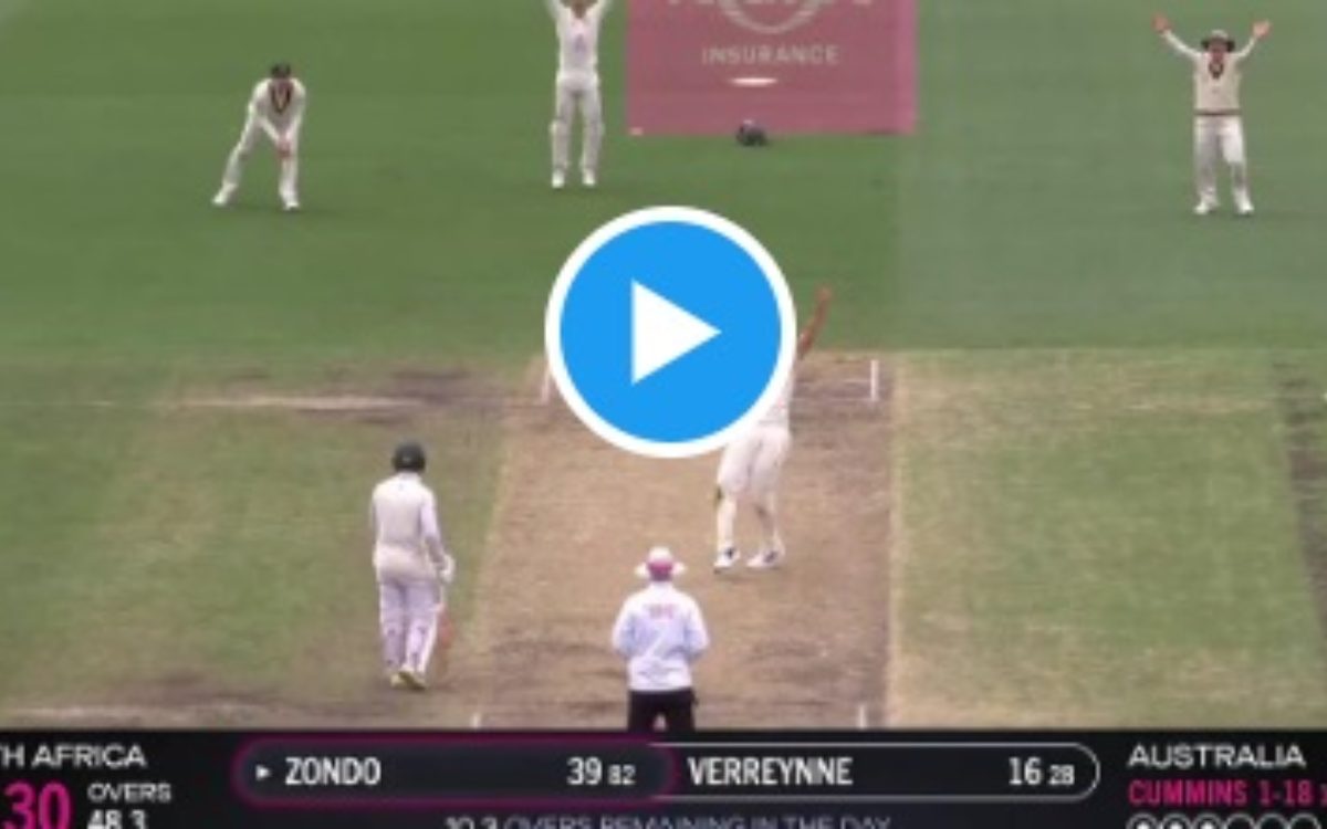 Cricket Image for VIDEO : पैट कमिंस ने बुना ऐसा जाल, खाया ज़ोंडो रह गए हक्के-बक्के