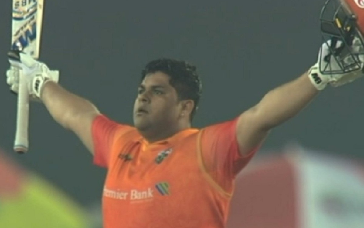 MOIN KHAN & AZAM KHAN are the FIRST ever Father-Son pair to score 100s in T20s each MOIN KHAN & AZAM KHAN are the FIRST ever Father-Son pair to score 100s in T20s each