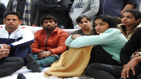 Hooda supports protesting wrestling players, seeks action against culprits