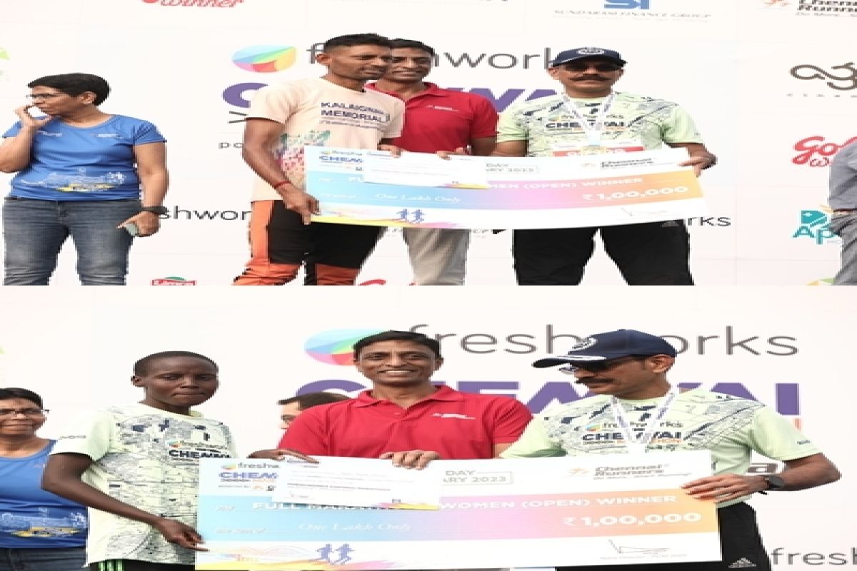 Chennai Marathon India's Vinod Kumar, Kenyan Kimitwai Win Men's And