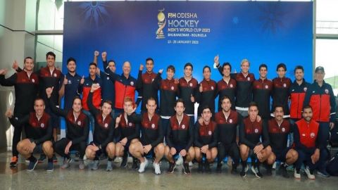 Chile reach Bhubaneswar for FIH Men's World Cup 2023