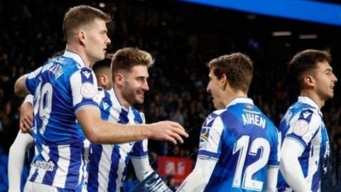 Copa del Rey: Real Sociedad, Sevilla book quarterfinal places