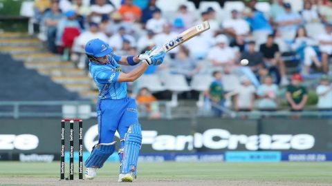 Cricket Image for Dewald Brevis' Fireworks Help MI Cape Town Down Paarl Royals By 8 Wickets In SA20 