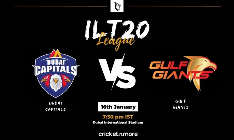 DUB vs GUL: James Vince Wins Coin Toss As Gulf Giants Opt To Field First Against Dubai Capitals In 5th ILT20 Match