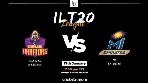 Cricket Image for MI Emirates Vs Sharjah Warriors, EMI Vs SJH- ILT20 Cricket Match Preview, Predicti