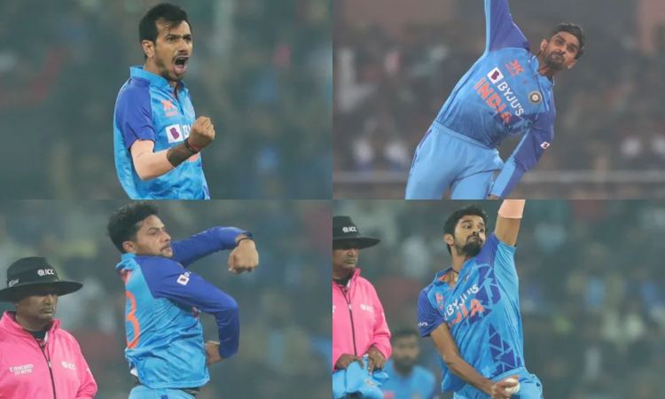 first time 4 Indian Spinners picked a Wicket in a T20I match