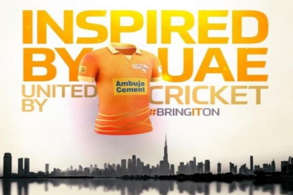 Gulf Giants launch jersey ahead of the inaugural season of ILT20 in the UAE