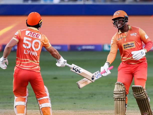 Seventies from Chris Lynn and Shimron Hetmyer power Gulf Giants' chase of 196 against Desert Vipers