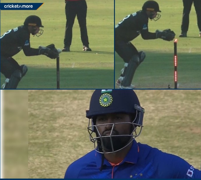 Third umpire's controversial decision that led to Hardik Pandya's dismissal in 1st ODI vs NZ Third umpire's controversial decision that led to Hardik Pandya's dismissal in 1st ODI vs NZ