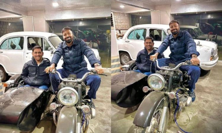 Hardik Pandya posts pictures with MS Dhoni ahead of IND-NZ 1st T20I in Ranchi!
