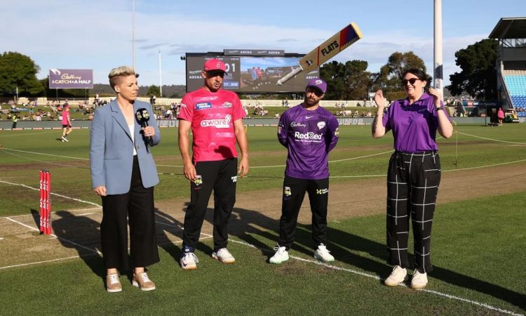 HH vs SS: Hobart Hurricanes Opt To Bowl First Against Sydney Sixers In 53rd BBL 12 Match | Playing 11