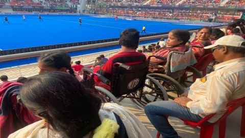Hockey WC: Special arrangements made at Rourkela stadium for differently-abled spectators