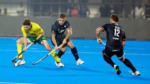 Hockey World Cup: Australia score late goal to secure 3-3 draw with Argentina
