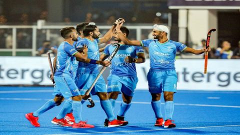 Hockey World Cup: India beat Wales 4-2 but fail to bag direct spot in quarterfinals (Ld)