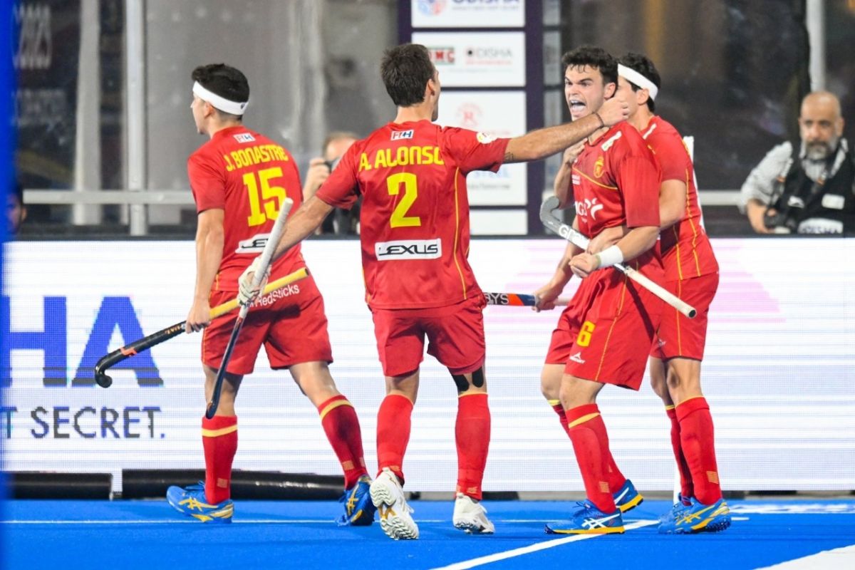 Hockey World Cup: Spain overcome Malaysia  4-3 in sudden death to seal quarterfinal berth