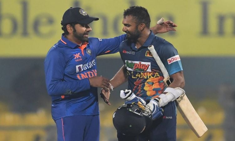 Cricket Image for How Rohit Sharma Acted Against 'Spirit Of Cricket' By Withdrawing Shanaka's Run Ou