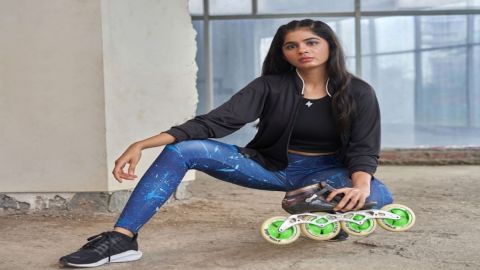 I love every bit of my journey, says international speedskater Anoli Shah.