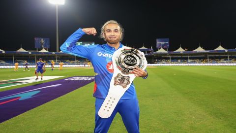 ILT20: Imran Tahir receives White Belt after a fantastic spell.