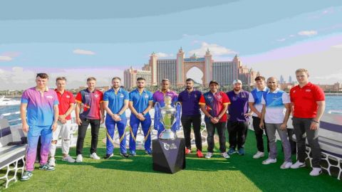 ILT20 players enjoy yacht ride at Dubai Marina