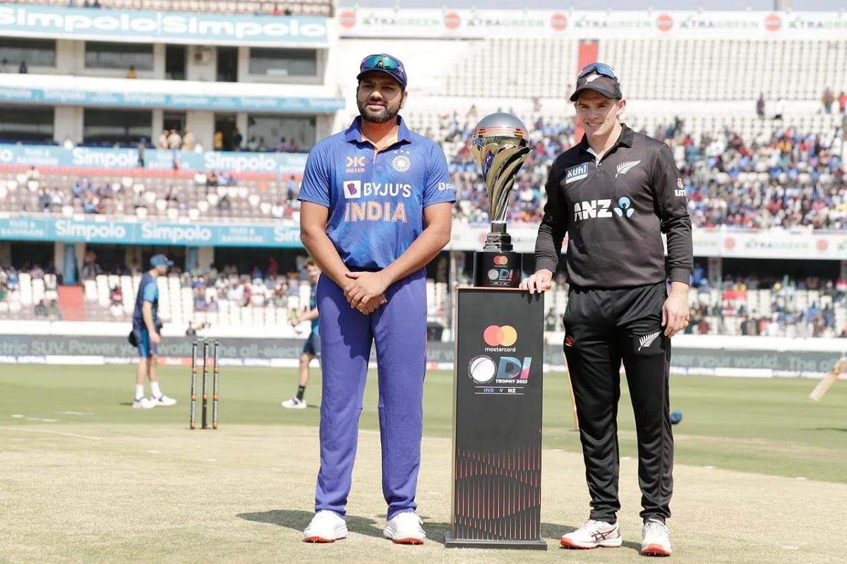 IND Vs NZ Rohit Sharma Wins Coin Toss As India Opt To Bat First