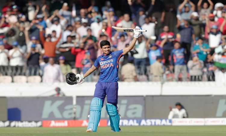 IND vs NZ: Shubman Gill's Record Double Ton Steers India To 349/8 Against New Zealand In 1st ODI