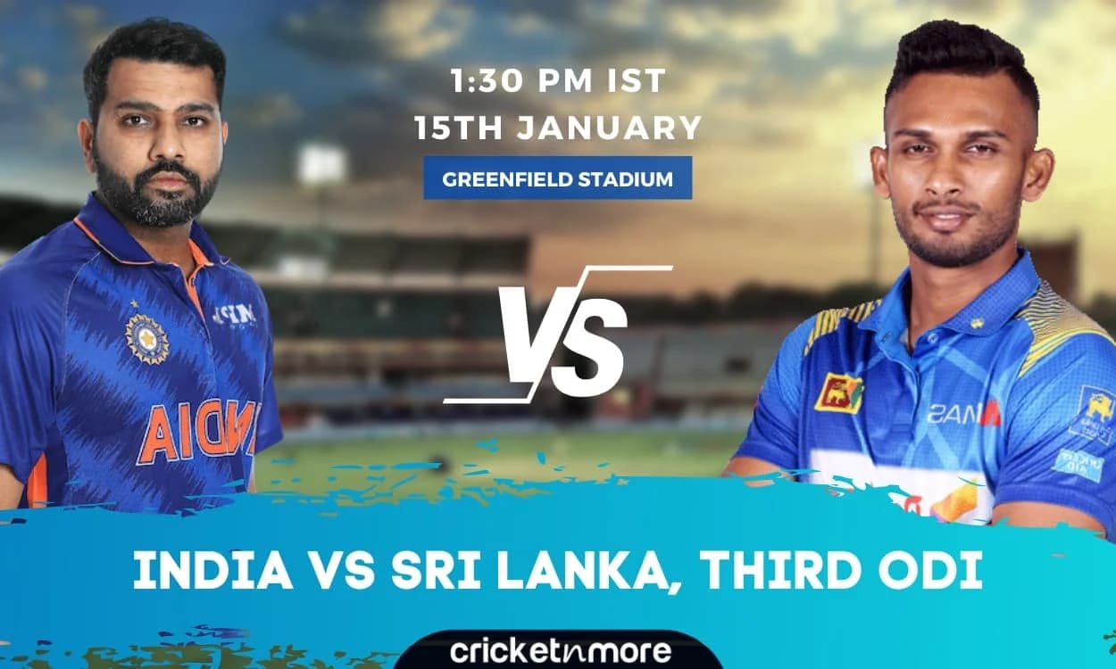 IND vs SL 3rd ODI: भारत बनाम श्रीलंका, Fantasy Team