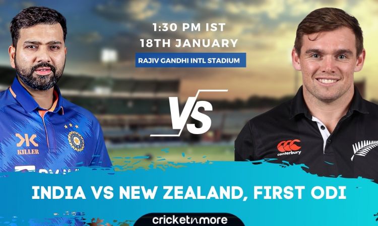 Cricket Image for India vs New Zealand, 1st ODI – IND vs NZ Cricket Match Preview, Prediction, Where