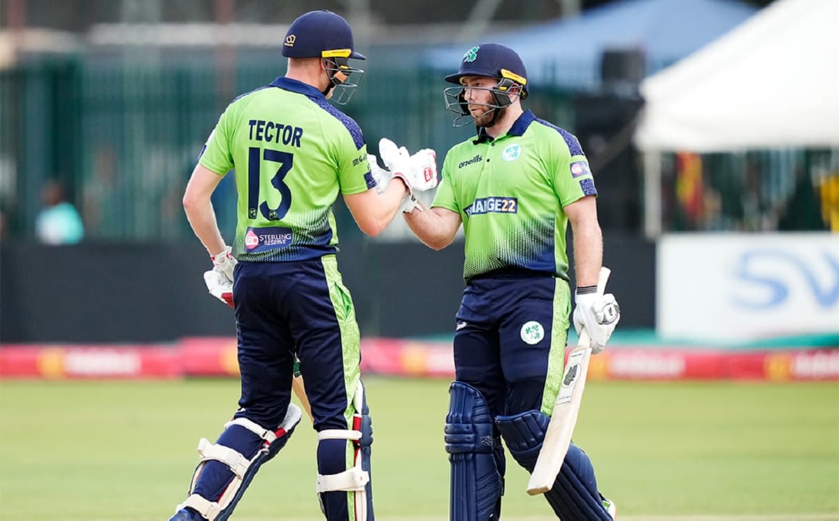 Ireland beat zimbabwe by 6 wicket in second t20i to level series 1-1