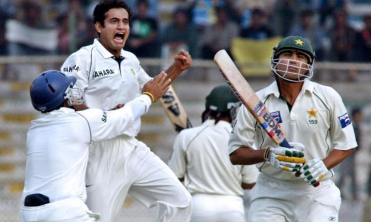 Irfan Pathan Hat trick against Pakistan