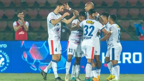 ISL 2022-23: Alan Costa's header seals full points for Bengaluru FC against NEUFC