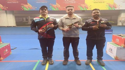 Lagad downs world champ to emerge triumphant in men's air rifle T1 trials