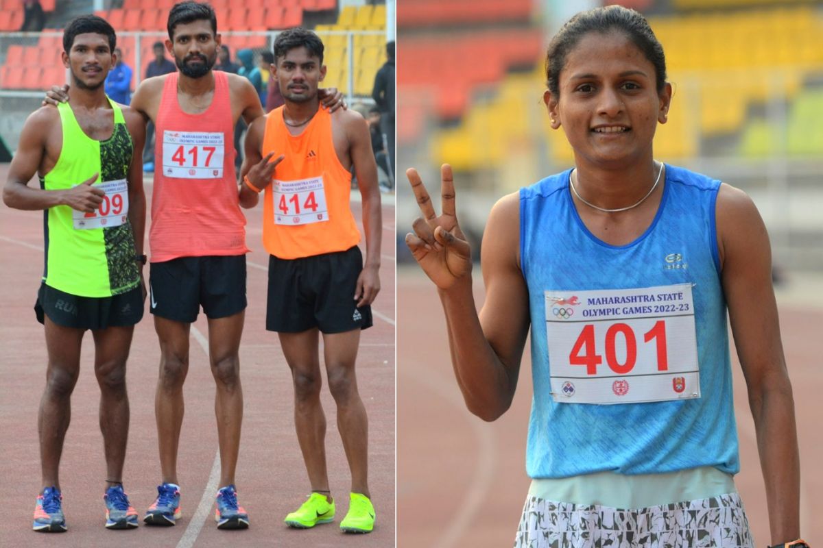 Maharashtra State Olympic Games: Athletes Hirave, Kewate, Shivankar make it a golden day for Satara