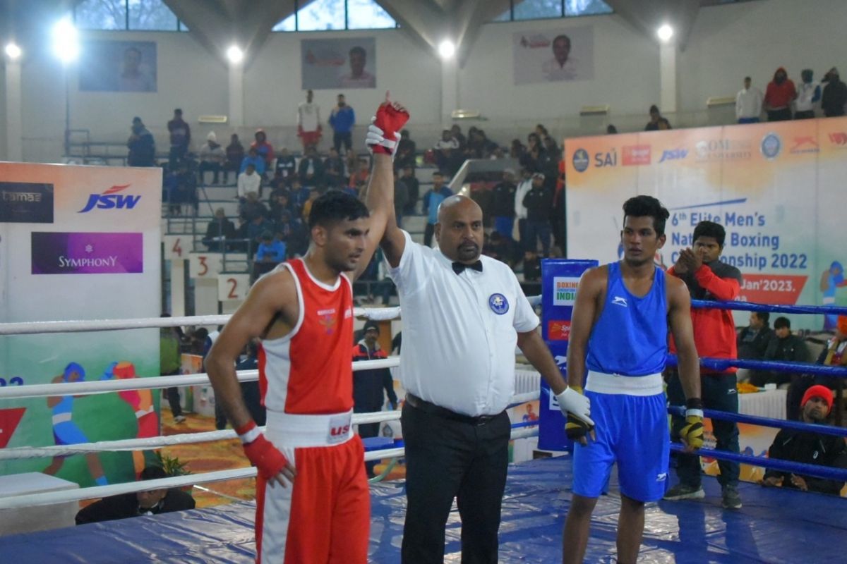 Men's National Boxing Championships: Manish, Hussamuddin and Gaurav advance to quarters