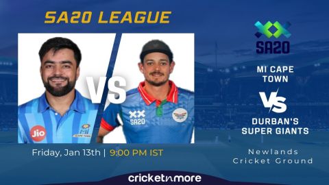 Cricket Image for MI Cape Town vs Durban Super Giants, SA20 5th Match – MICT vs DSG Cricket Match Pr