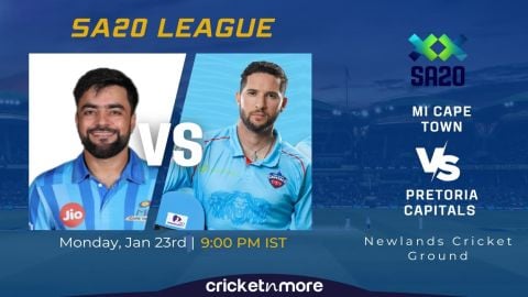 Cricket Image for MI Cape Town vs Pretoria Capitals, SA20 20th Match – MICT vs PC Cricket Match Prev